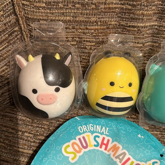 5 types:Squishmallow SQUOOSHEMS CLASSIC SQUAD Winston the owl/bee/cow/Rosie/cat - Picture 6 of 7